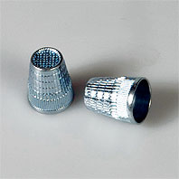 1 Fingerhut 15 mm silberfarbig Stahl