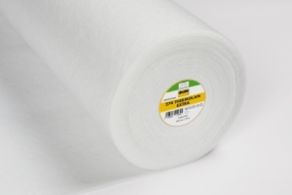 VLIESELINE THERMOLAM-EXTRA VOLUMENVLIES, 100% PES, WEISS 100CM x 10M** 