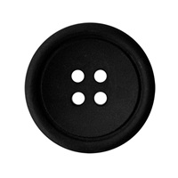 DILL KNÖPFE POLYESTER PREISKLASSE I, 20MM SCHWARZ, INHALT RÖHRE 12STK. (KEIN LAGERARTIKEL) 