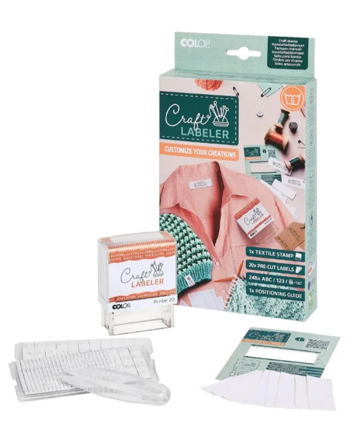 COLOP LABELER SET - PRINTER 20,ABDRUCKGRÖSSE 38 x 14mm, 1 SET (Netto Preis) 