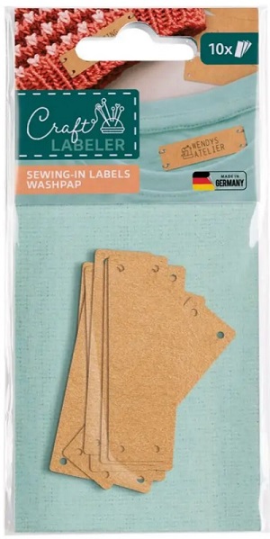 COLOP WASHPAP LABELS FÜR PRINTER 20, 10 x WASHPAP-LABELS, 1 BLISTER (Netto Preis) 