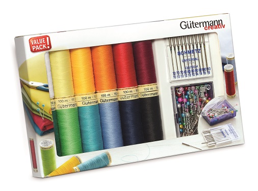 Nähgarn Nähfaden Art Gütermann Allesnäher Set 20 Spulen á 100 m 734610