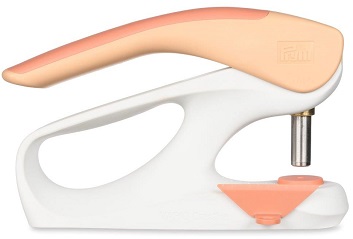 PRYM VARIO CREATIVE TOOL, LOCHEN, DRUCKKNÖPFE UND ÖSEN ANBRINGEN UND NIETEN VERARBEITEN, WEISS / APRIKOSE 