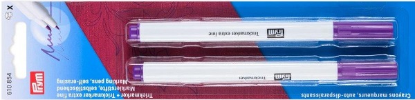 PRYM TRICKMARKER EXTRAFEIN VIOLETT SELBSTLÖSCHEND, KARTE A 2 STK. 