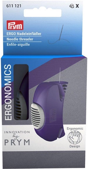 PRYM ERGONOMICS NADELEINFÄDLER MIT 2 ÖFFNUNGEN MIT STÄRKE 0.6 BIS 1.0 MM UND LÄNGE 26 BIS 59MM (KEIN LAGERARTIKEL) 