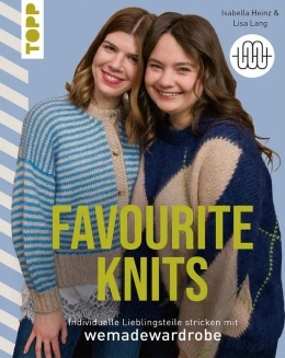 TOPP: FAVOURITE KNITS, INDIVIDUELLE LIEBLINGSTEILE STRICKEN MIT WEMADEWARDROBE, VON ISABELLAHEINZ UND LISA LANG, ERSCHEIN ENDE AUGUST 2026 (KEIN-LAGERARTIKEL) 