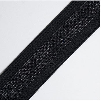 (1) ELAST BAND 70% PES 20% EL 10% LUREX 40MM SCHWARZ / SILBER-LUREX, OEKOTEX Certified made in EU (kein Lagerartikel) ELAST BAND 70% PES 20% EL 10% LUREX 40MM SCHWARZ / SILBER-LUREX, OEKOTEX Certified made in EU (kein Lagerartikel)